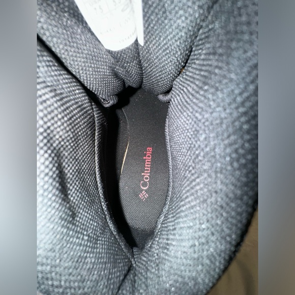 Columbia NEWTON RIDGE PLUS Black Poppy Red Woman’s Waterproof Hiking Boots 7.5 - Picture 14 of 16